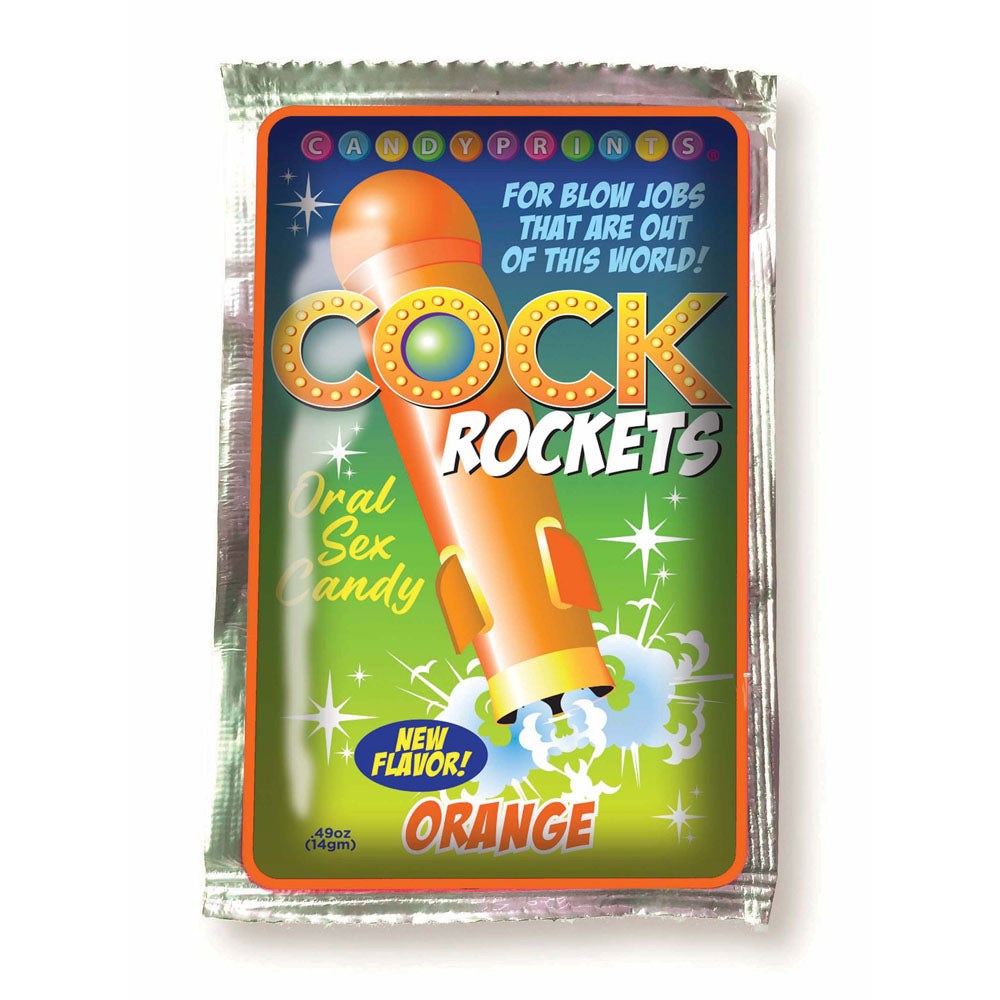 Little Genie Cock Rockets Flavoured Oral Sex Candy 15 grams - Party Gifts and Novelties