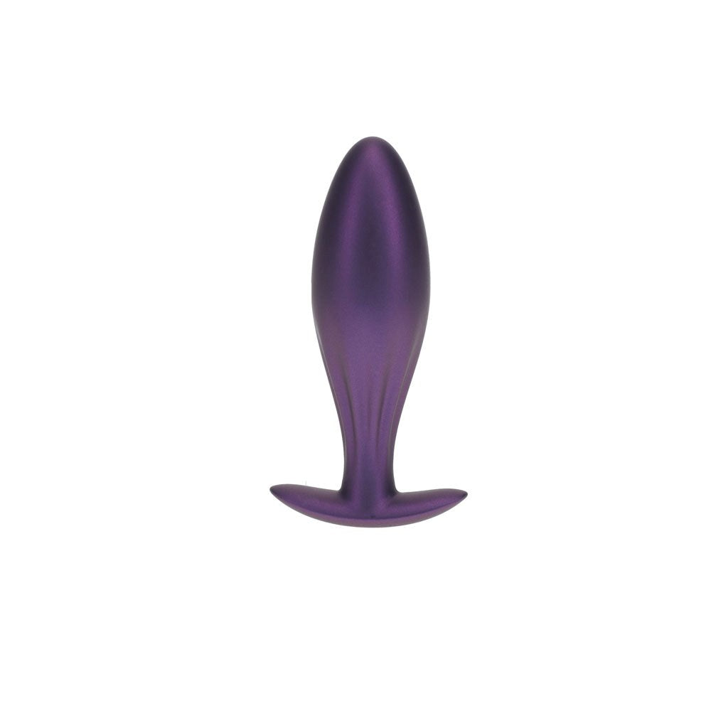 Shots OUCH! Oval Shaped 11.7 cm Metallic Waterproof Anal Plug - Butt Plugs