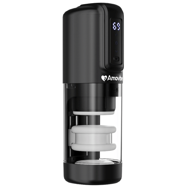 Amovibe Porsha Rechargeable Automatic Male Masturbator - Masturbators and Strokers