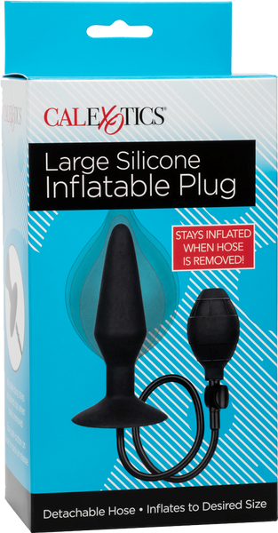 California Exotics Silicone Inflatable Butt Plug Large - Butt Plugs