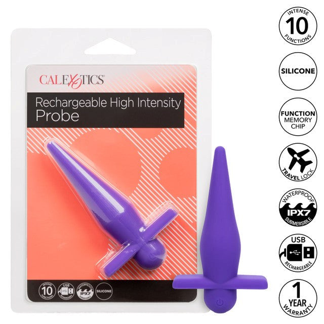 Rechargeable High Intensity Anal Probe by California Exotics - Anal Vibrators