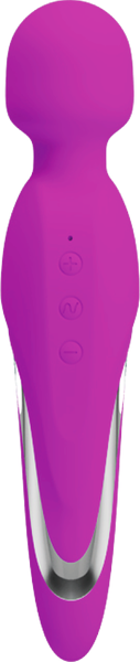 Poptart Shazza Rechargeable Vibrating Body Wand Massager Purple - Body Wands
