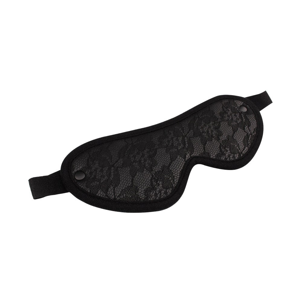 Behave Tempt Him Fetish Play Blindfold Black - Masks And Blindfolds