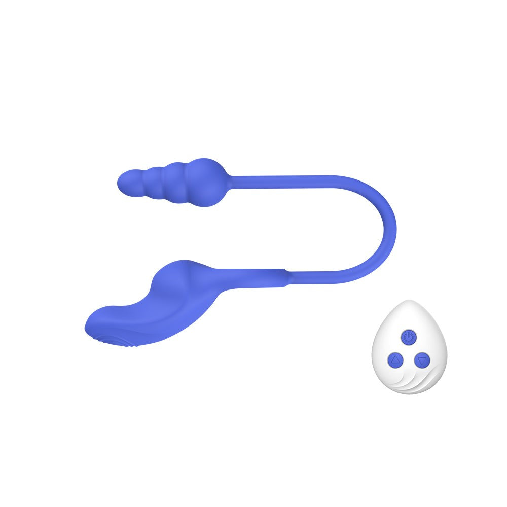 Kissen Dally Double Motor Clitoral Massager Blue - Clit Ticklers and Pulsators