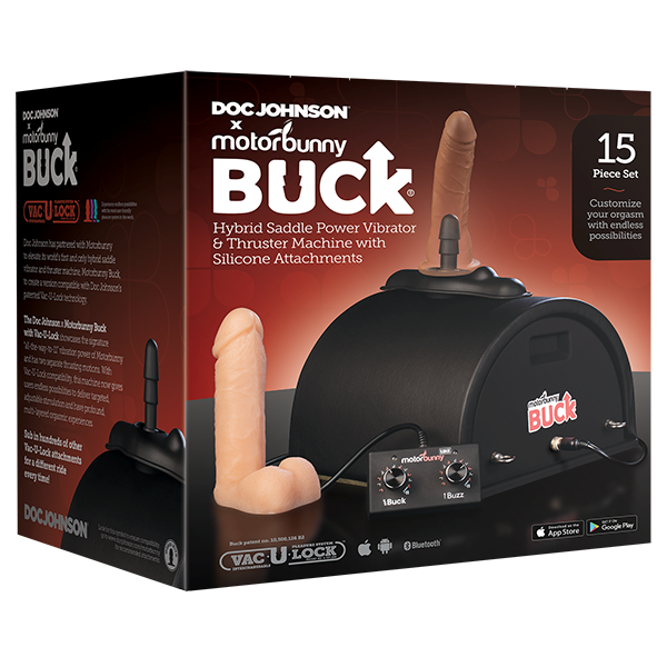 Doc Johnson Motorbunny Buck With Vac U Lock Sex Machine - Sex Machines