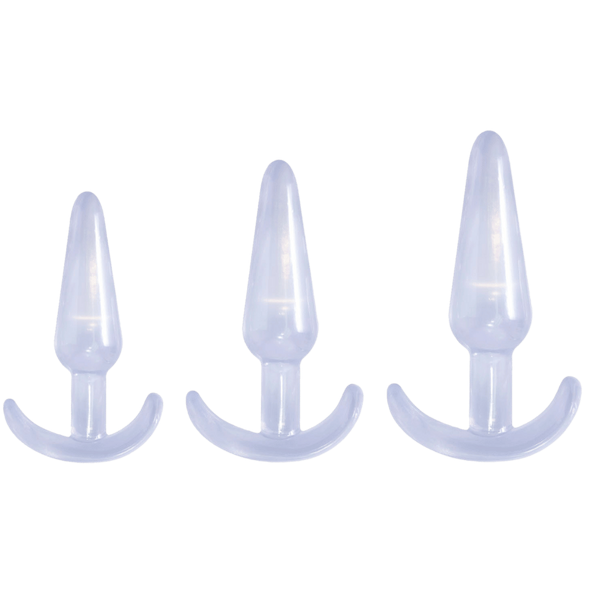 Excellent Power Butt Fantasy Triple Tapered Butt Plug Set - Butt Plugs