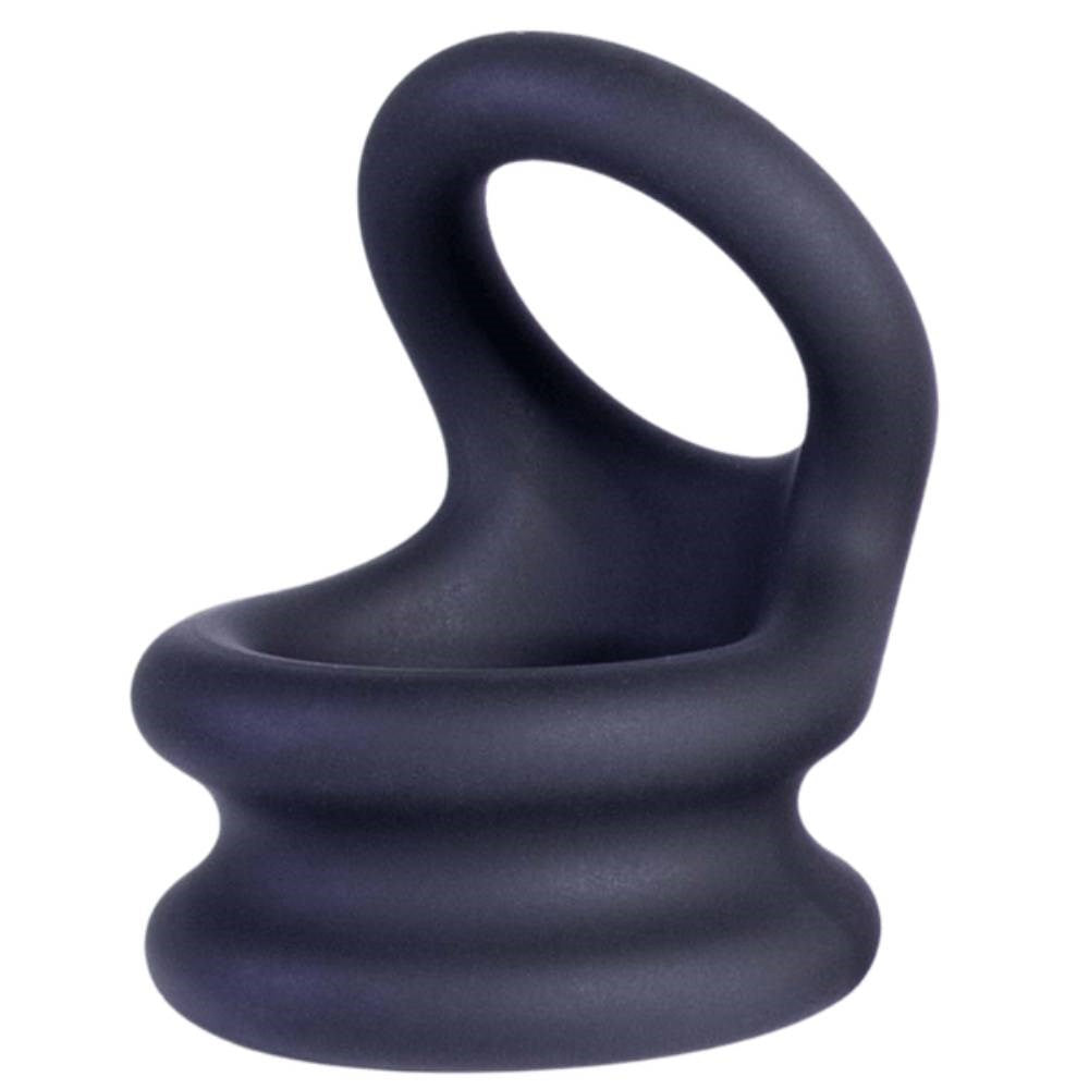 Macho Armor Stretchy and Durable Silicone Cock Ornament Large - Stretchy Cock Rings