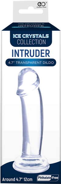 Ice Crystals Collection Intruder Transparent Realistic Dildo Clear - Realistic Dildos