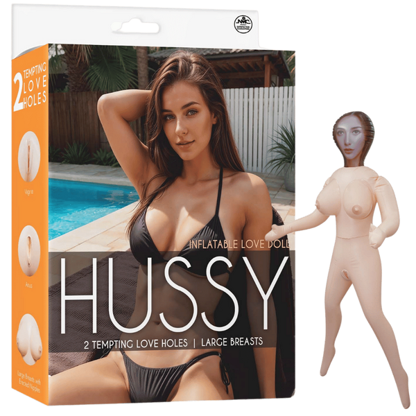 Hussy Elise Standing Position Inflatable Adult Love Doll - Love Dolls