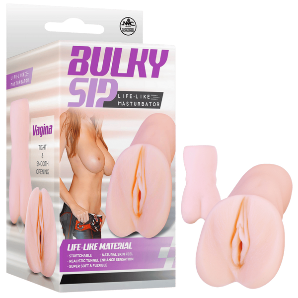 Bulky Sip Super Soft and Flexible Life Like Vagina Masturbator Flesh - Masturbators and Strokers