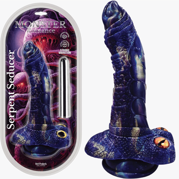 Serpent Seducer Fantasy Vibrating Dildo by Hott Products - Vibrating Dildos