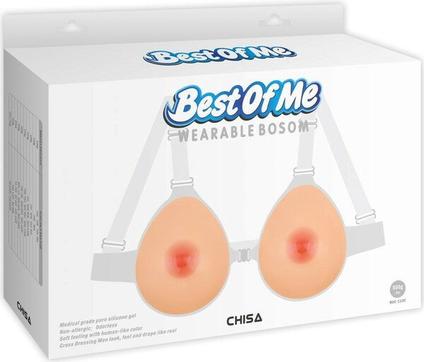 Best of Me Wearable Bosom Womens Wearable Breast Prosthesis 500g - Breast and Nipple Toys