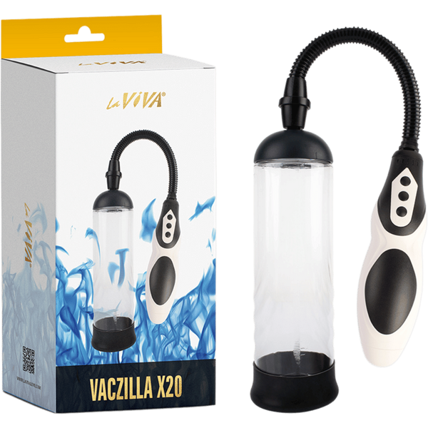 Vaczilla X20 8 Function USB Rechargeable Penis Pump - Penis Pumps And Stretchers
