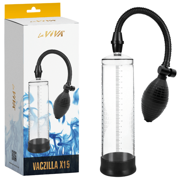 Vaczilla X15 Original Bulb Design Mens Penis Pump - Penis Pumps And Stretchers