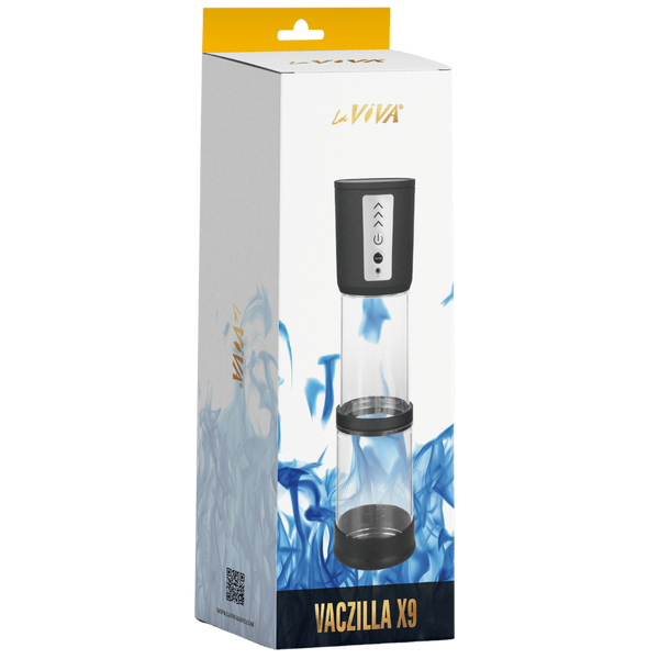 Vaczilla X9 USB Rechargeable Electronic Foldable Penis Pump - Penis Pumps And Stretchers