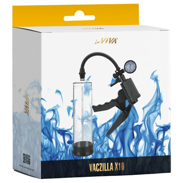 Vaczilla X10 Trigger Gauge Hand Grip Male Penis Pump - Penis Pumps And Stretchers