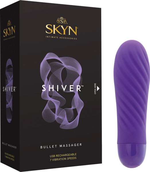 Skyn Shiver 7 Function Rechargeable Bullet Vibrator - Bullet Vibrators