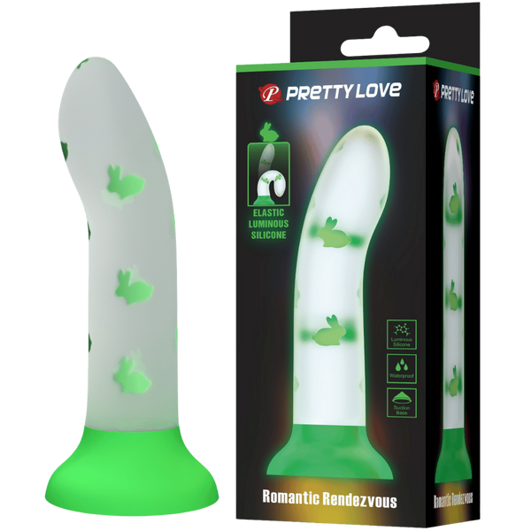 Pretty Love Romantic Rendezvous Realistic Dong Green - Realistic Dildos