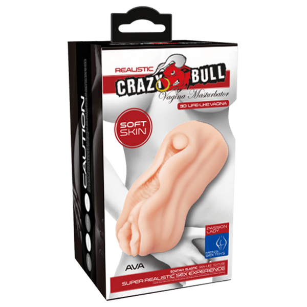 Crazy Bull Ava Vagina Realistic Mens Masturbator Flesh - Masturbators and Strokers
