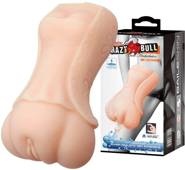Crazy Bull Water Activated 3D Realistic Vagina Mens Stroker Flesh - Realistic Butts And Vaginas