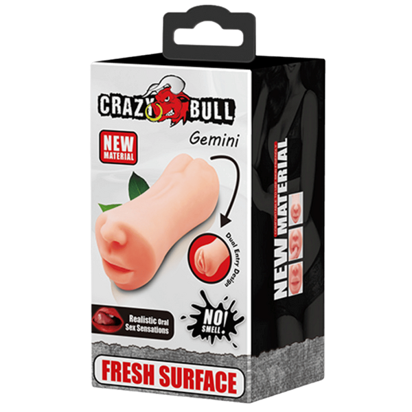 Crazy Bull Gemini Realistic Male Masturbator Flesh - Realistic Butts And Vaginas
