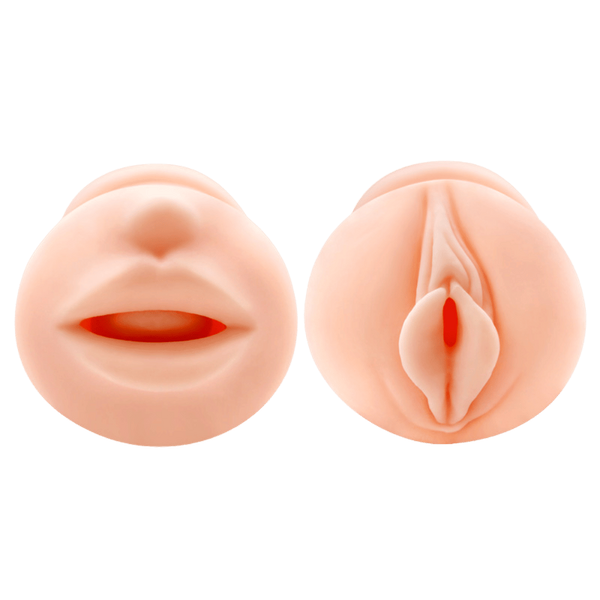 Crazy Bull Nancy Pocket Pussy Double Ended Male Masturbator Flesh - Realistic Butts And Vaginas