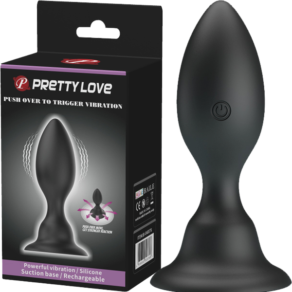Pretty Love Push Over To Trigger Vibrating Anal Plug - Butt Plugs