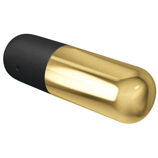 Pretty Love Rechargeable 12 Function Mini Bullet Massager Gold - Bullet Vibrators