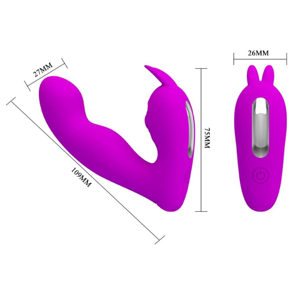 Pretty Love Rechargeable Josephine G-Spot and Clitoral Massager - G-Spot Vibrators