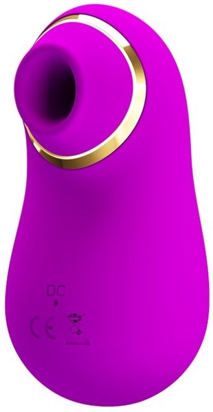 Pretty Love Rechargeable Emily Clitoris Suction Stimulator Purple - Clit Ticklers and Pulsators