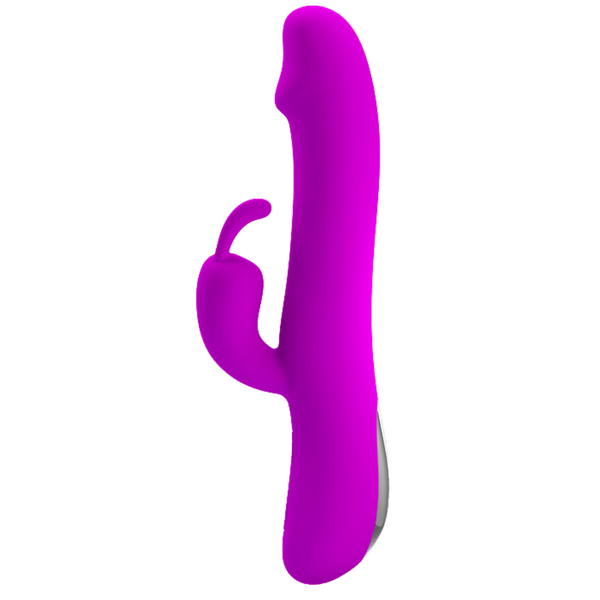 Pretty Love Natural Motion Thrusting Rabbit Vibrator Purple - Rabbit Vibrators