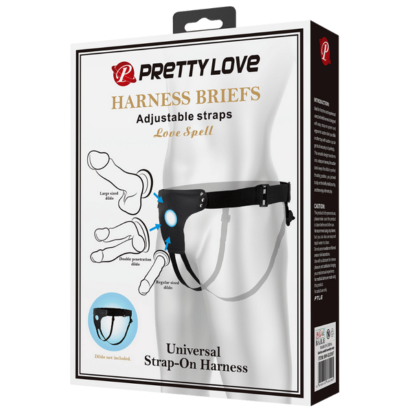 Love Spell Universal Strap On Harness by Baile - Strap On Sextoys