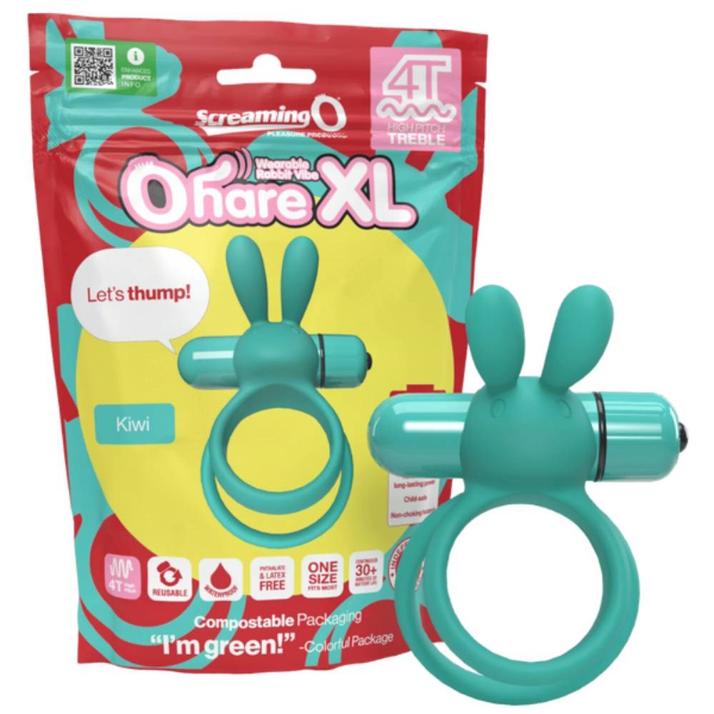 Screaming O Ohare XL 4T High Pitch Treble Mens Vibrating Cock Ring - Vibrating Cock Rings