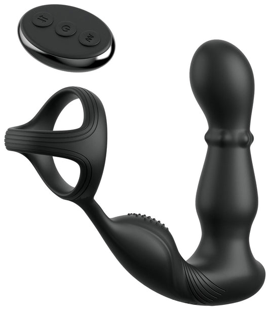 Anal Fantasy Elite Ass Gasm Slide & Glide Prostate Vibrator Black