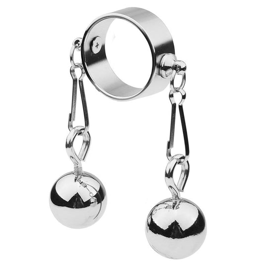 BDStyle Bondage Play Penis Ring With Balls Short