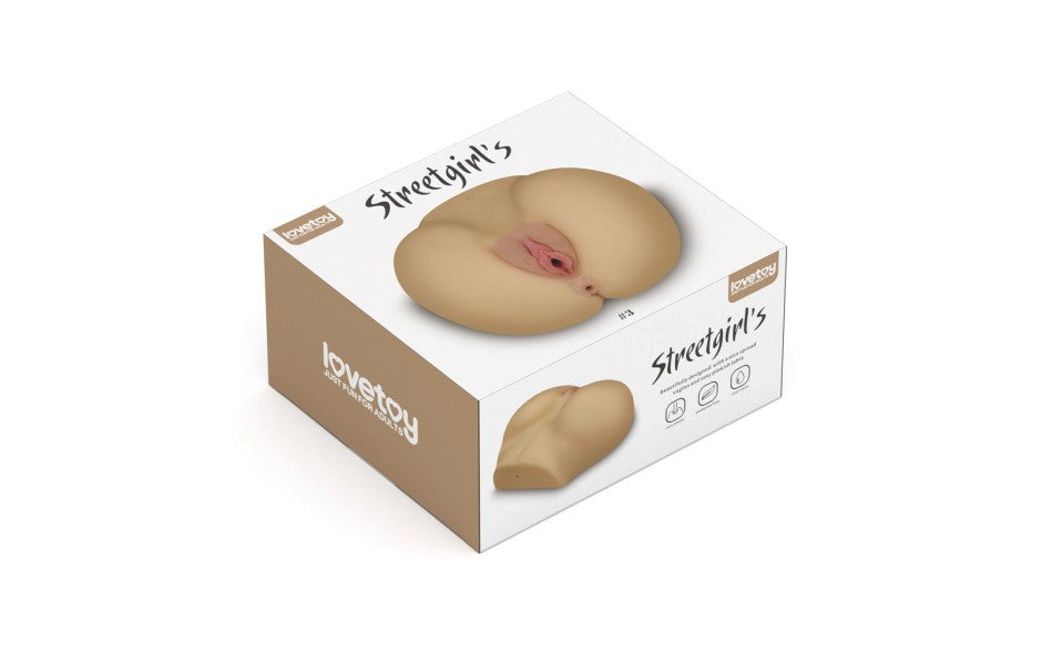 Lovetoy Streetgirls #3 Ivy Realistic Male Masturbator - Realistic Butts And Vaginas