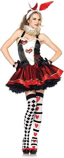 Leg Avenue Womens Tea Party Bunny Costumes Set - Fancy Dress Ups