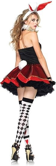 Leg Avenue Womens Tea Party Bunny Costumes Set - Fancy Dress Ups