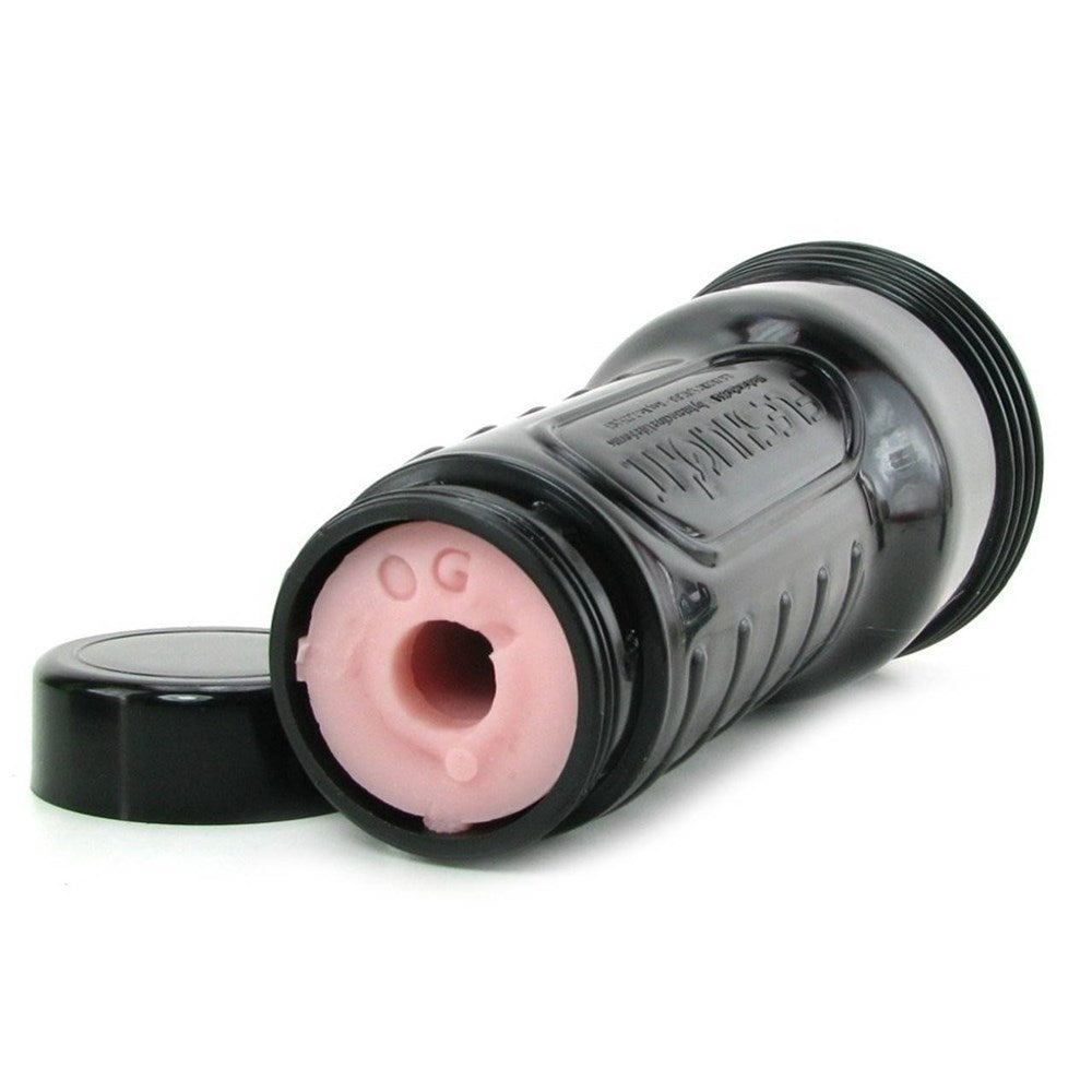 Fleshjack Pink Mouth Wonder Wave Mens Stroker - Fleshlight Male Masturbators