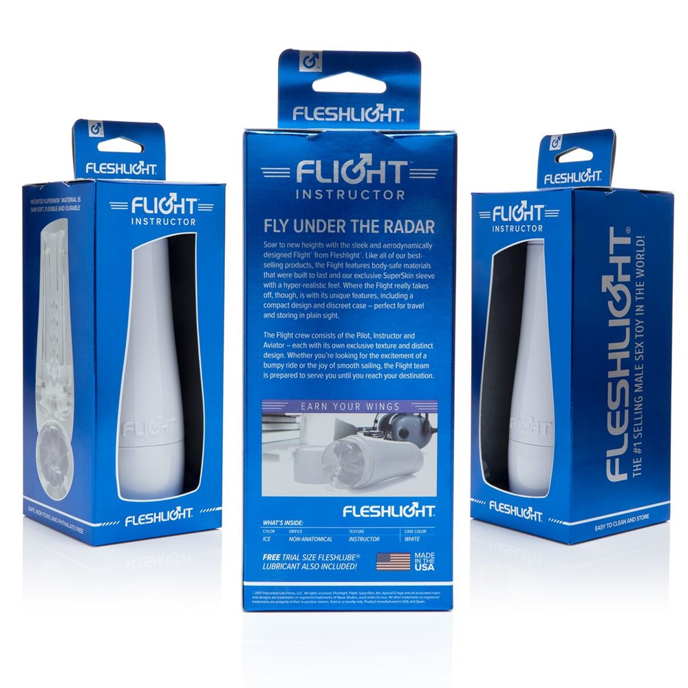 Fleshlight Flight Instructor Mens Masturbator Device - Fleshlight Male Masturbators