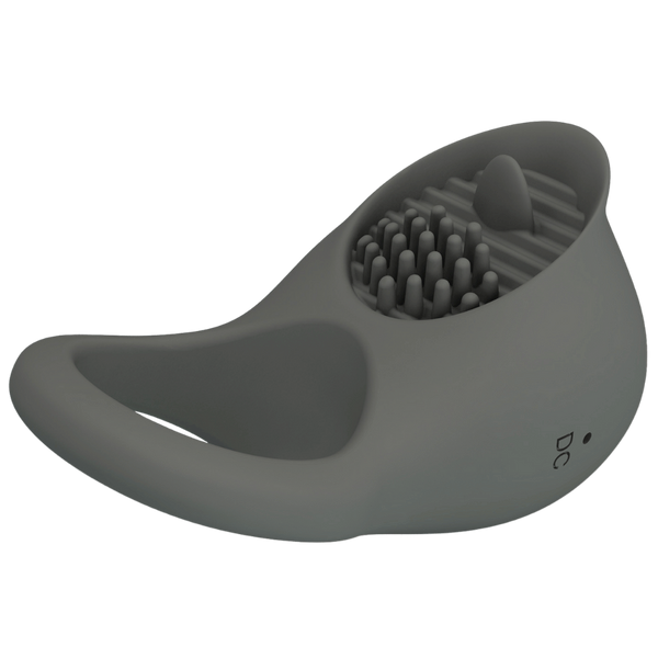 Pretty Love Nimbus 12 Function Master Vibrating Cock Ring Grey - Vibrating Cock Rings