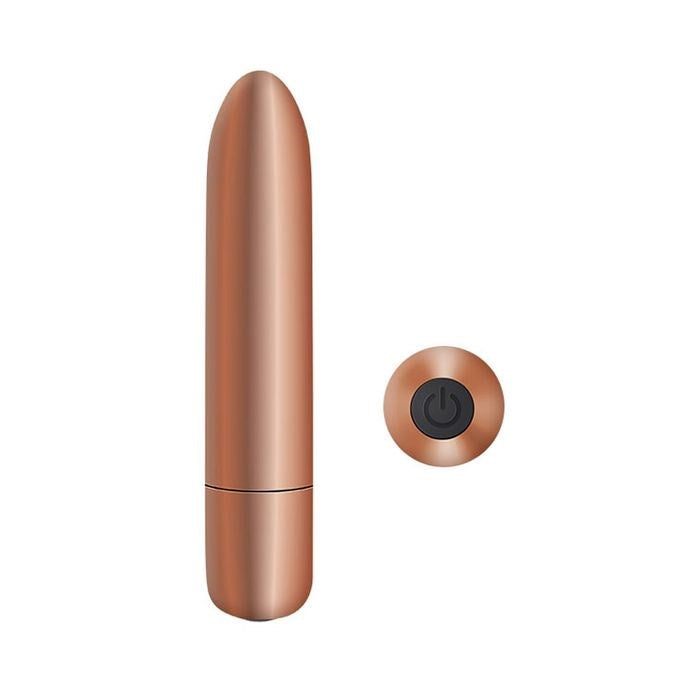 Adam and Eve COPPER CUTIE USB Rechargeable Bullet Vibrator - Bullet Vibrators