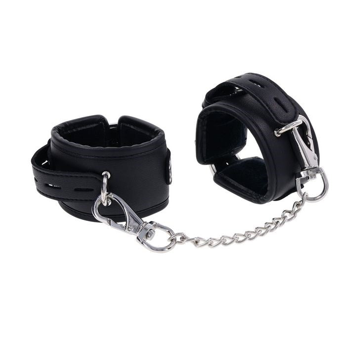 EDGE BDSM Play Handcuffs Restraints by Sportsheets - Masks And Blindfolds