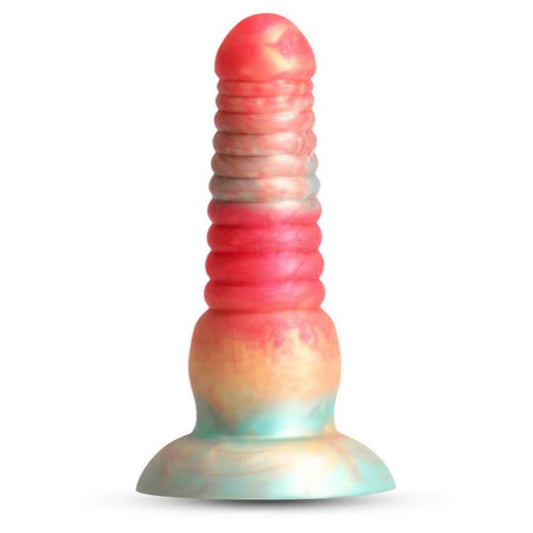 NS Novelties Colours Stacked 6 Inch Silicone Dildo