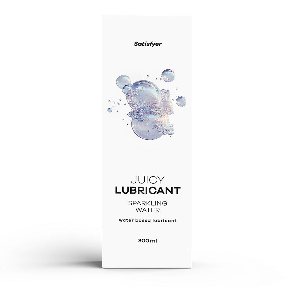 Satisfyer Juicy Sparkling Water Based Tingling Lubricant - Water Based Lubes
