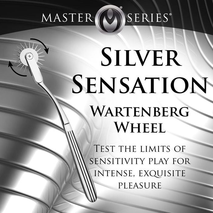 XR Brands Master Series Silver Sensation Wartenberg Wheel - Dental and Clinical