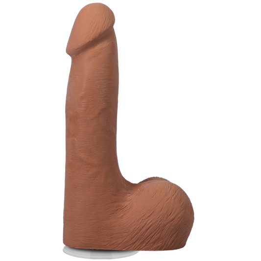 Vac-U-Lock Suction Cup 7 Inch Realistic Cock With Balls