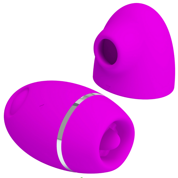 Pretty Love 4 in1 Thumping Shakira Clitoral Vibrator Purple - Clit Ticklers and Pulsators