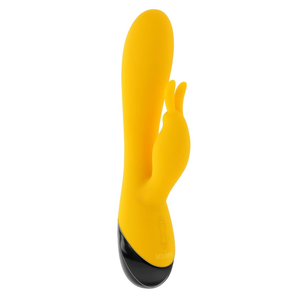 Selopa BUZZZ BUNNY Rechargeable Rabbit Vibrator Yellow - Rabbit Vibrators