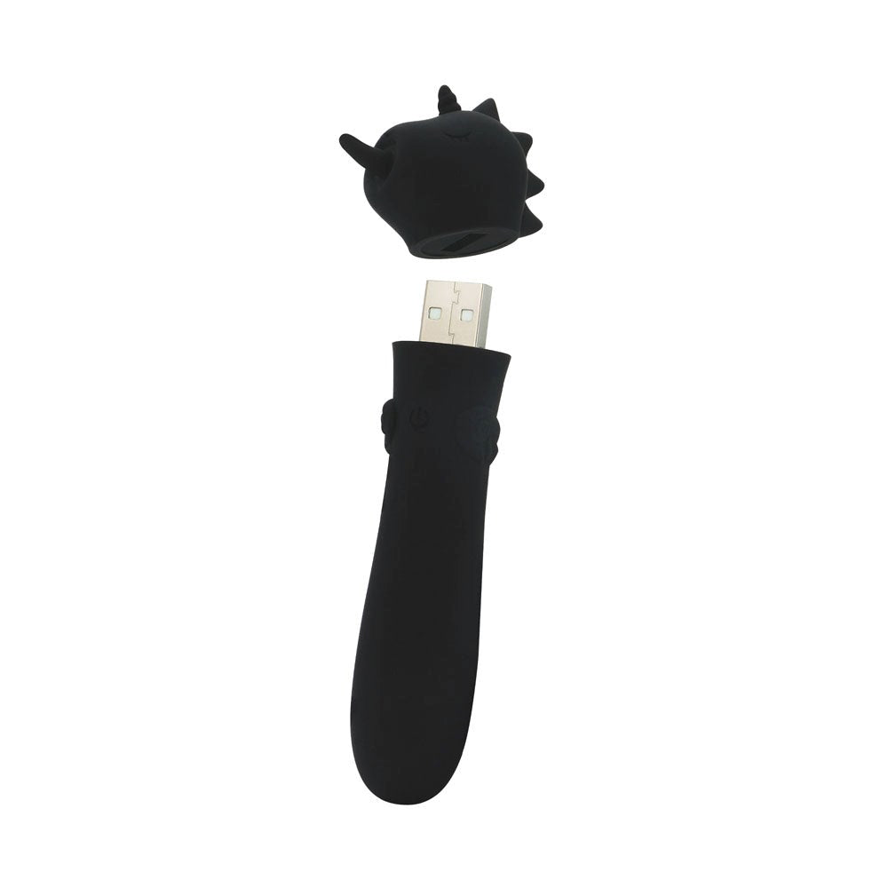 Unihorn Wild Spirit Bullet Vibe Black - Bullet Vibrators